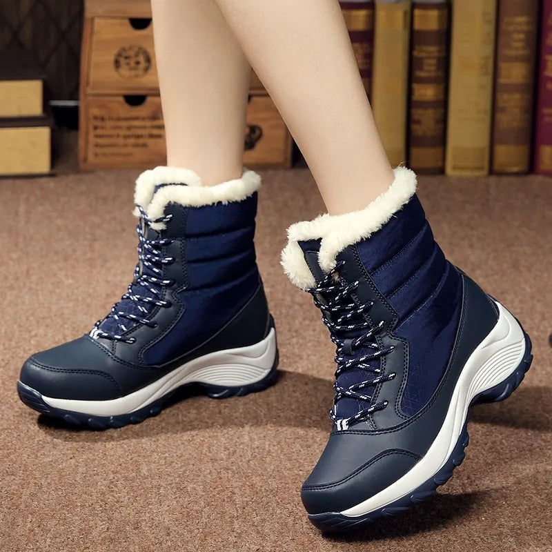 Orthopedic Platform Snow Boots with Arch Support for Women Casual Winter Footwear 4
