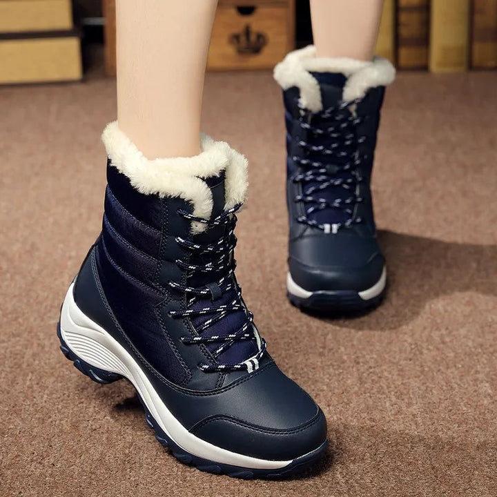 Orthopedic Platform Snow Boots with Arch Support for Women Casual Winter Footwear 7