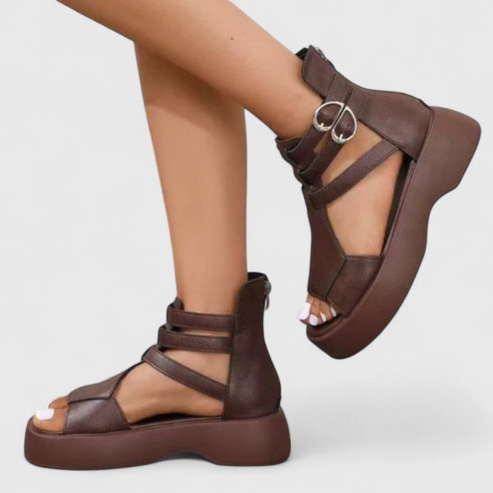 Orthopedic Sandals for Women with Arch Support & Adjustable Multi-Strap Design - Comfortable Summer Footwear 3