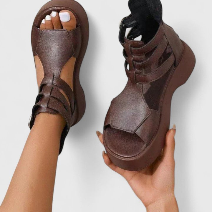 Orthopedic Sandals for Women with Arch Support & Adjustable Multi-Strap Design - Comfortable Summer Footwear 4
