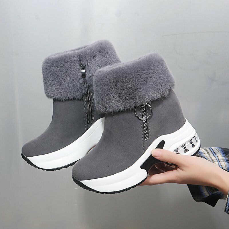 Orthopedic Snow Boots with Arch Support for Women Warm Waterproof Winter Footwear 1