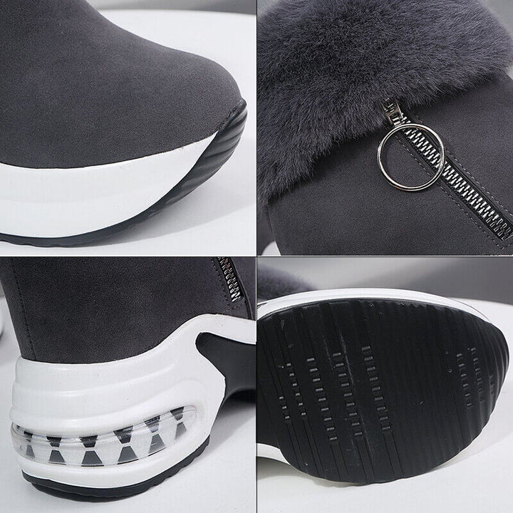Orthopedic Snow Boots with Arch Support for Women Warm Waterproof Winter Footwear 3