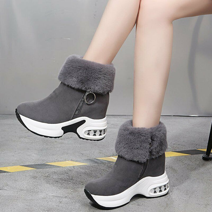 Orthopedic Snow Boots with Arch Support for Women Warm Waterproof Winter Footwear 5