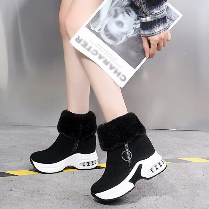 Orthopedic Snow Boots with Arch Support for Women Warm Waterproof Winter Footwear 6