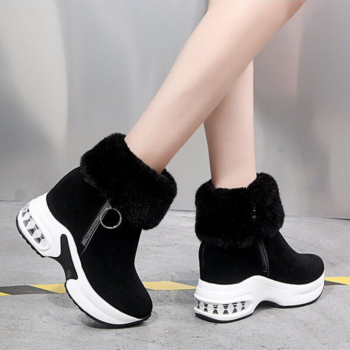 Orthopedic Snow Boots with Arch Support for Women Warm Waterproof Winter Footwear 7