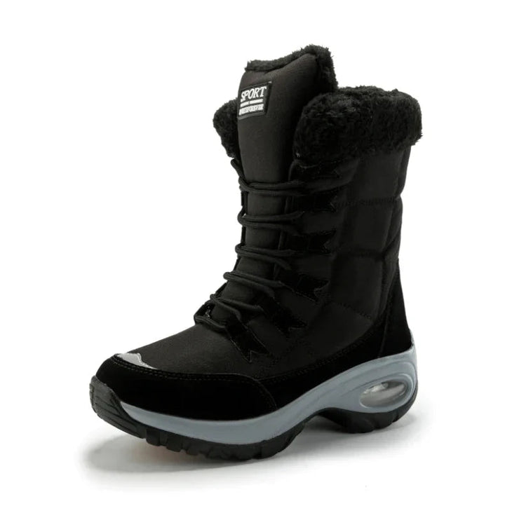 Orthopedic Snow Boots with Arch Support for Women Waterproof Warm Winter Footwear 0
