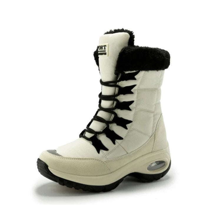 Orthopedic Snow Boots with Arch Support for Women Waterproof Warm Winter Footwear 1