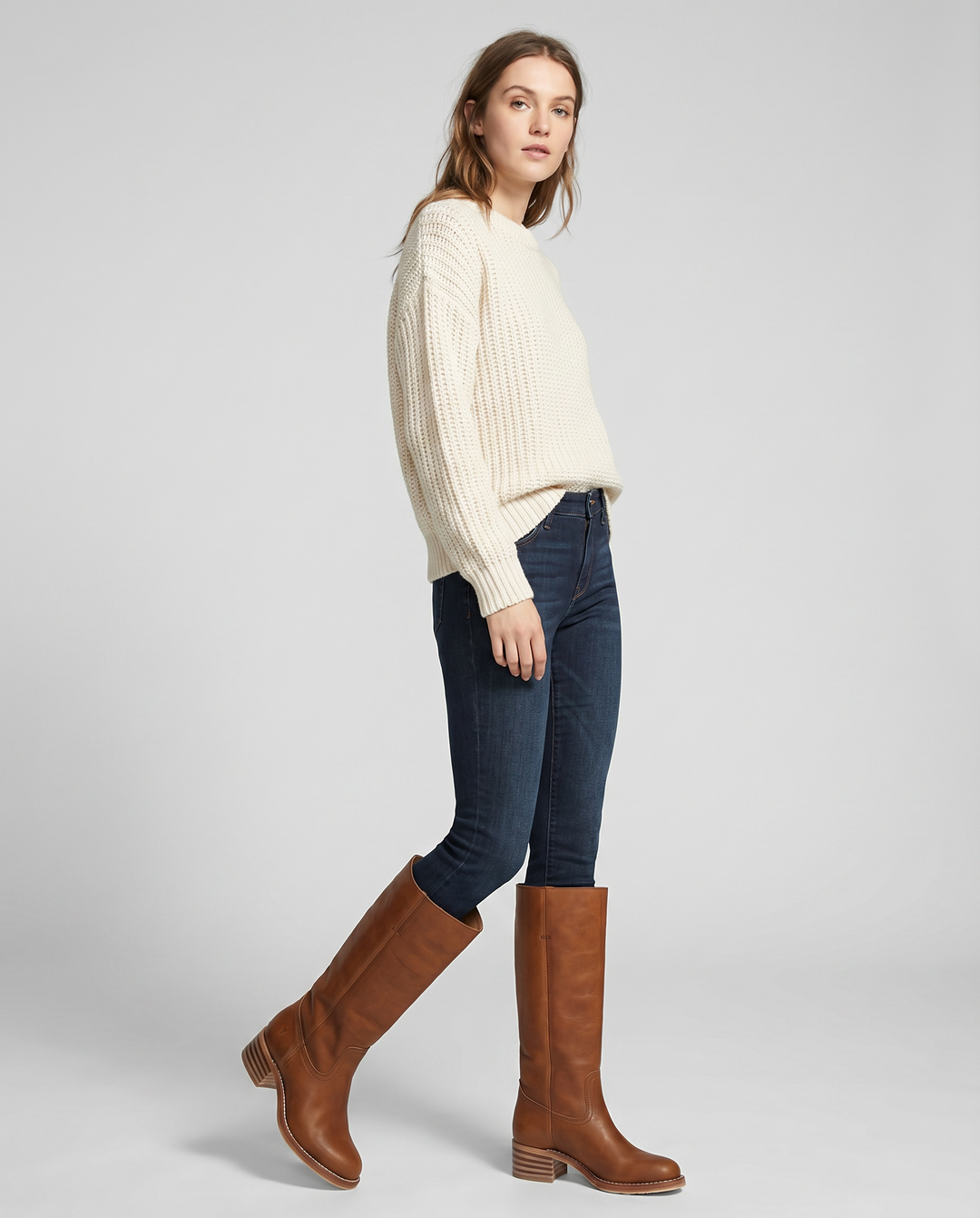 Orthopedic Women’s Cowboy Inspired Knee-High Boots with Arch Support 4