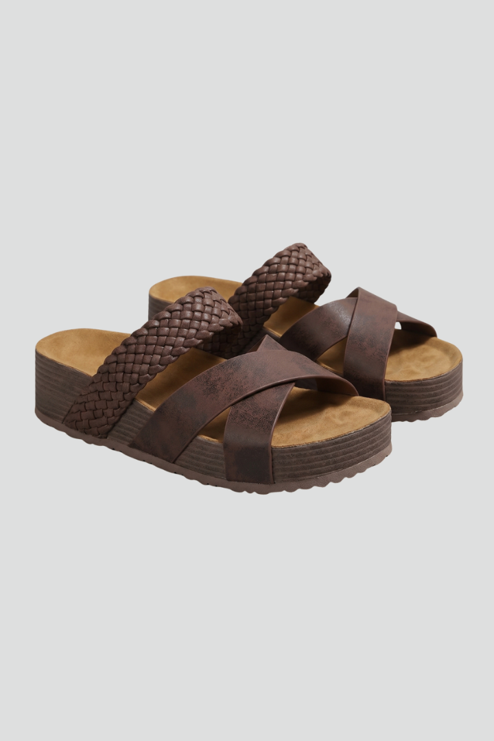 Orthopedic Women's Sandals with Arch Support – Stylish Wedge Design for All-Day Comfort 1