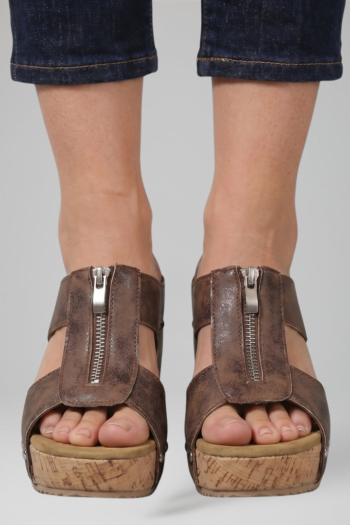 Orthopedic Women's Wedge Sandals with Arch Support and Cushioned Insole 5