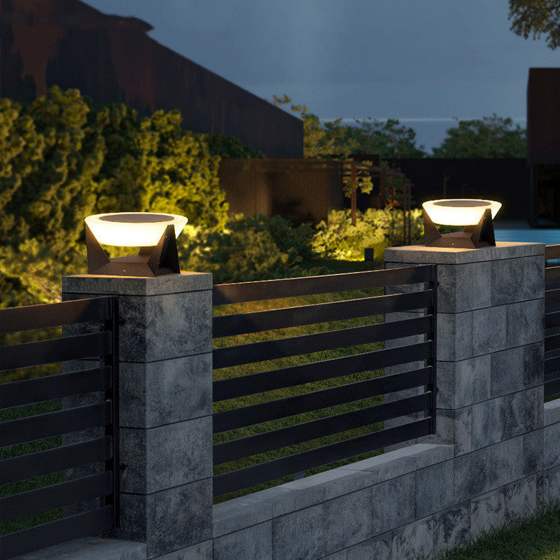 Outdoor Waterproof Solar Lawn Lamp with Motion Detection and Adjustable Height – Energy-Efficient LED Garden Light 1