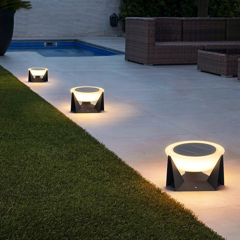 Outdoor Waterproof Solar Lawn Lamp with Motion Detection and Adjustable Height – Energy-Efficient LED Garden Light 3