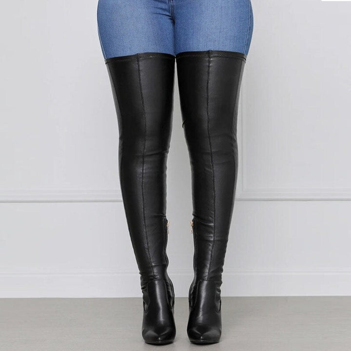 Over-the-Knee Women’s Boots Stylish High Design for Fall and Winter 1