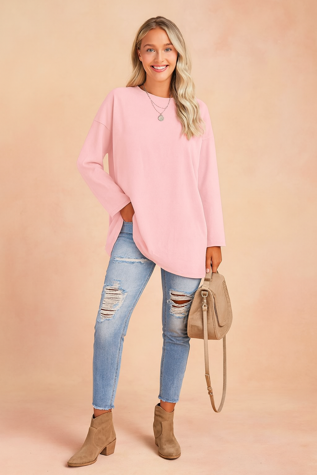 Oversized Women's Sweater - Comfortable & Stylish Casual Sweater for Everyday Wear 2