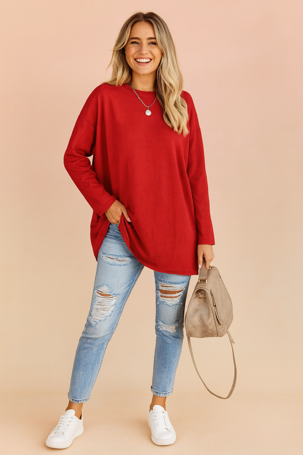 Oversized Women's Sweater - Comfortable & Stylish Casual Sweater for Everyday Wear 3