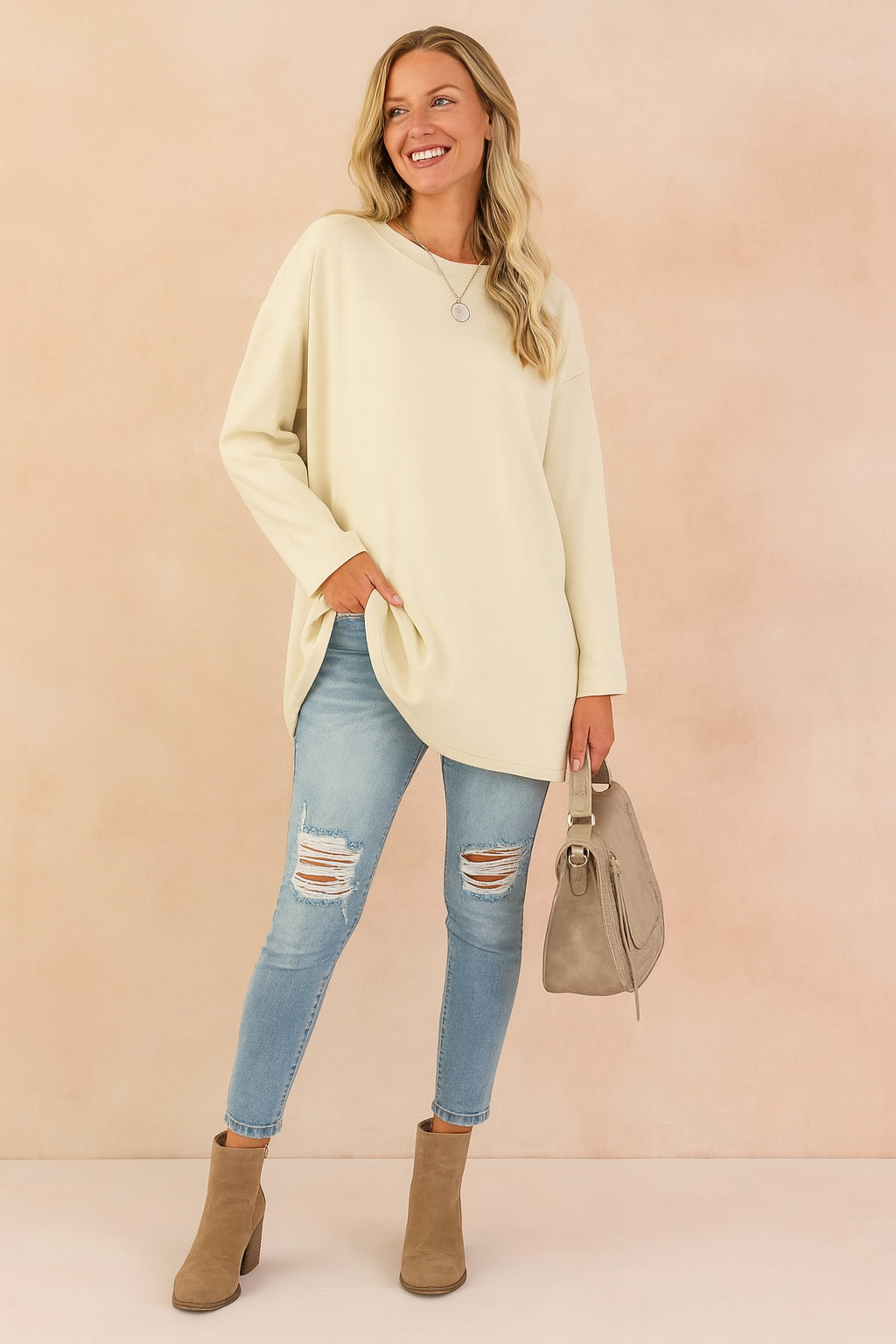 Oversized Women's Sweater - Comfortable & Stylish Casual Sweater for Everyday Wear 4