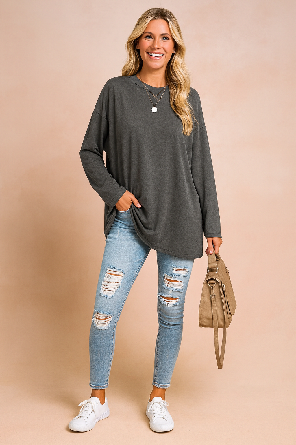 Oversized Women's Sweater - Comfortable & Stylish Casual Sweater for Everyday Wear 8