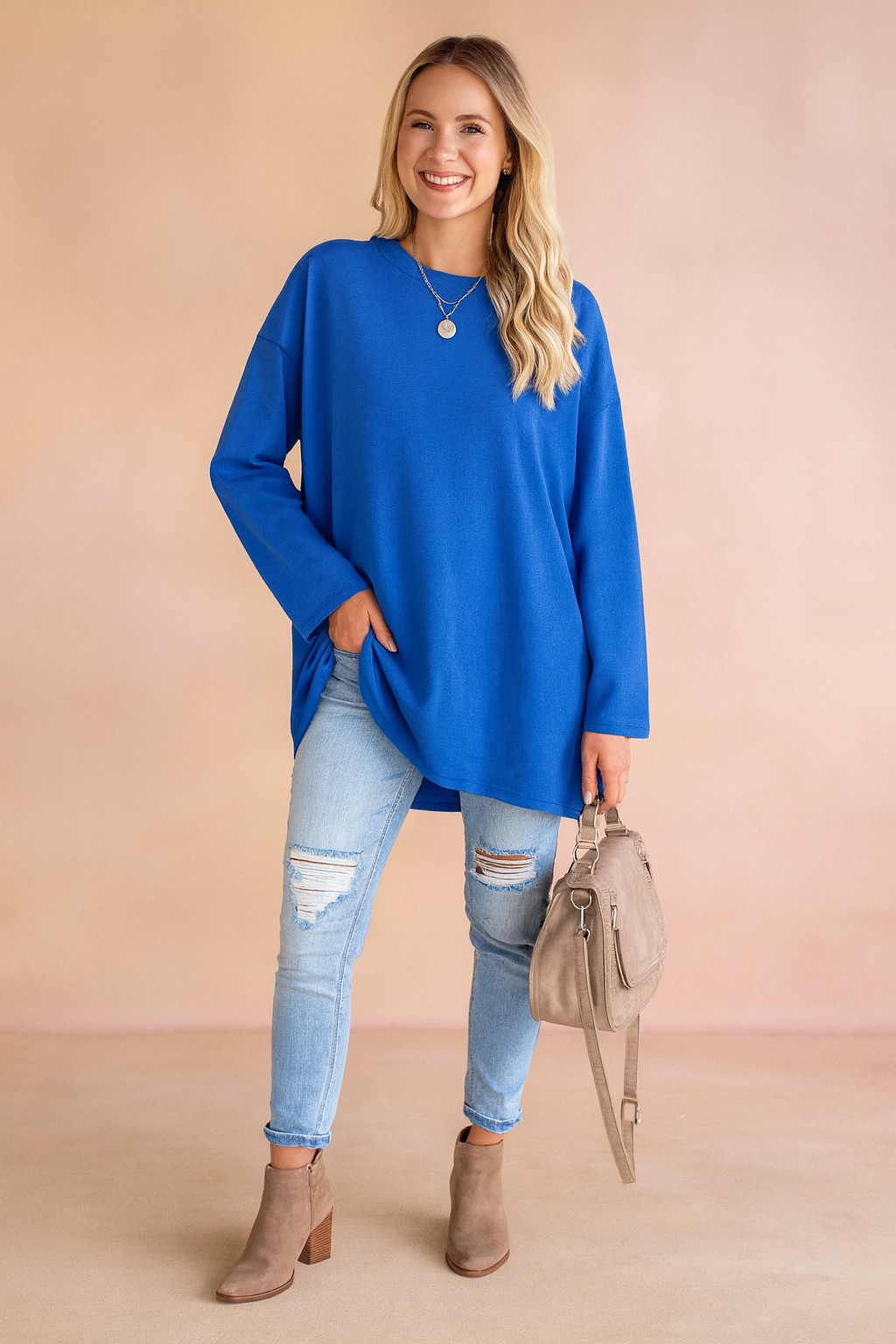 Oversized Women's Sweater - Comfortable & Stylish Casual Sweater for Everyday Wear 9
