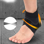 Plantar fotleds-X-wrap, stöd, kompressionshylsa 4