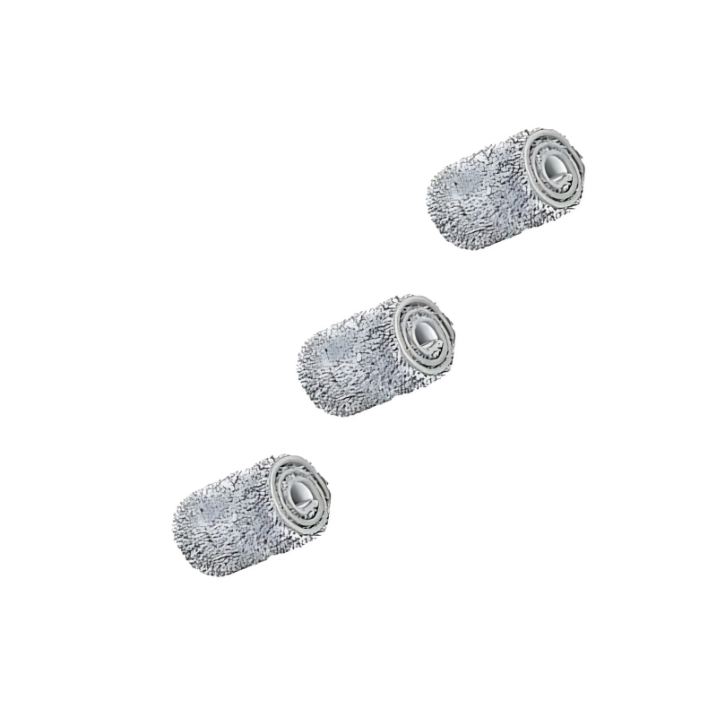 Platsbesparande Städmopp med Automatisk Vridning och Mikrofiberduk för Fläckfria Ytor 2