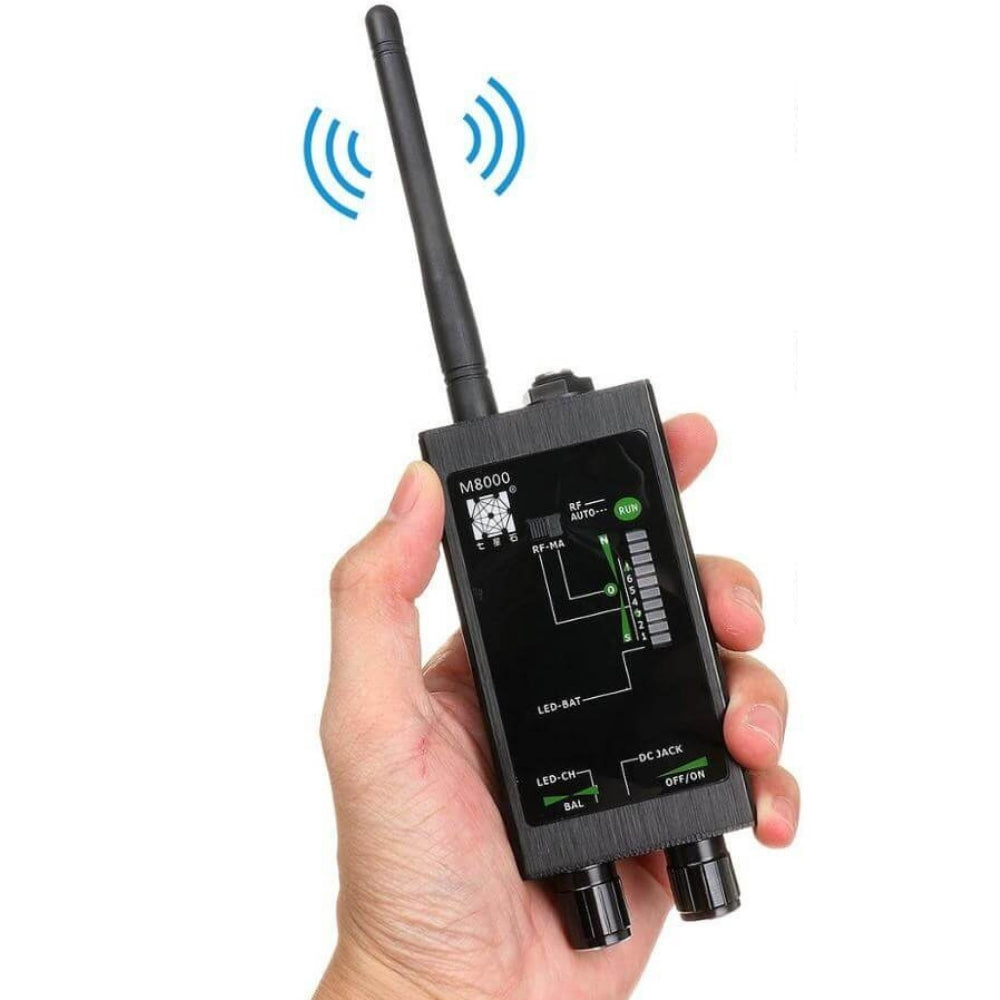 Professionell dold kamera och insektsdetektor med RF-signal 0