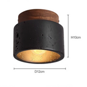 Proteus - Taklampa med stenutseende 6