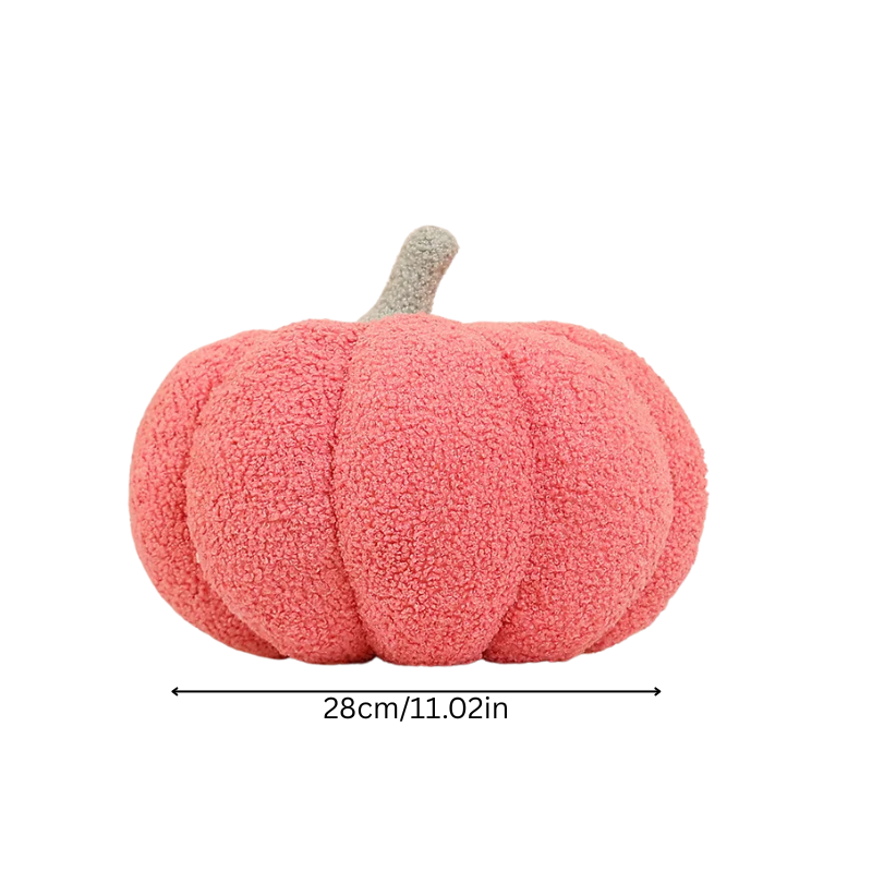 PumpaPlush 3D-pumpakudde – Mjuk Plyschdesign för Höstinspiration 1