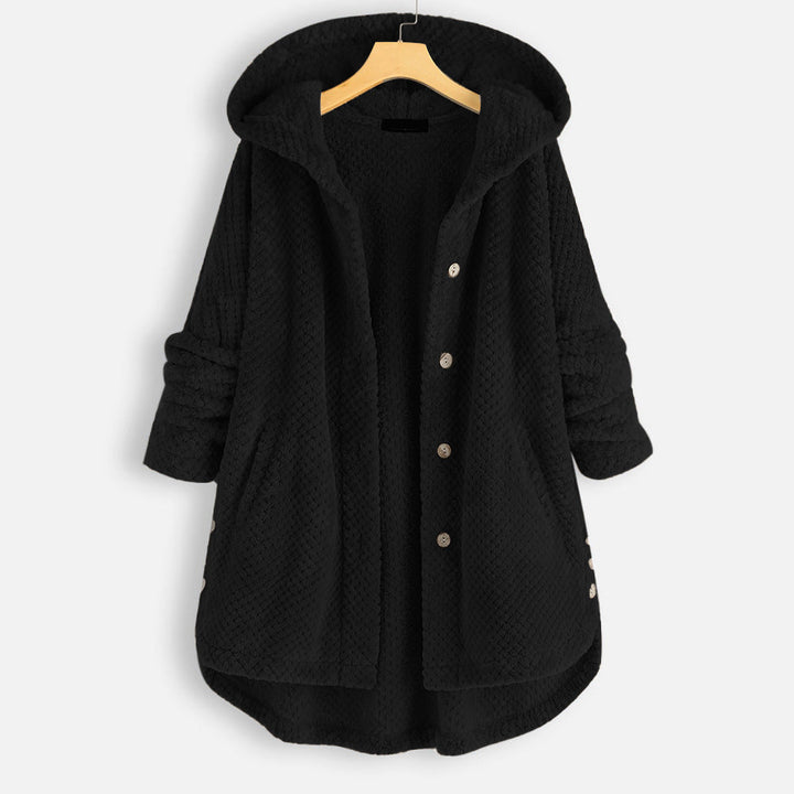 Reversible Fleece Jacket with Hood for Stylish Winter Comfort 7