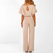 SASCHA | Elegant jumpsuit med skärp för kvinnor 1