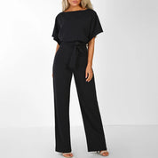 SASCHA | Elegant jumpsuit med skärp för kvinnor 4