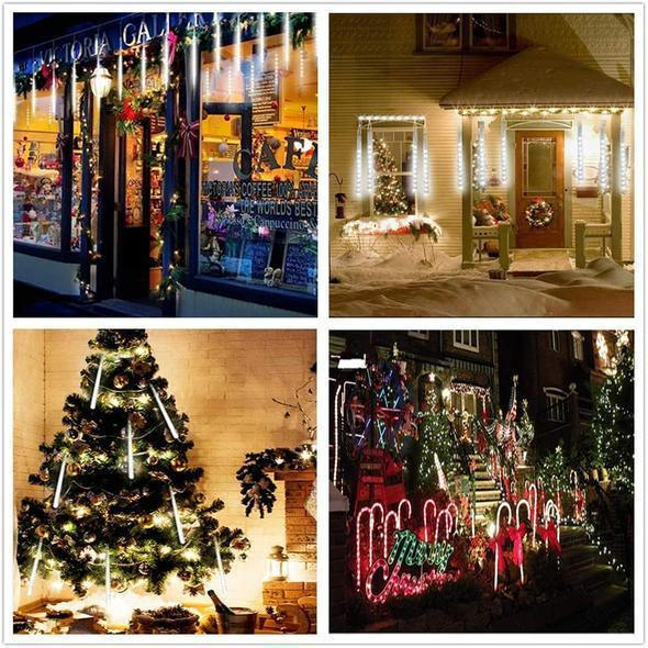 Snöfallsgirlandljus (set om 8) 8