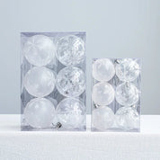 Snöglobskulor | Hängande julkulor med glans 3