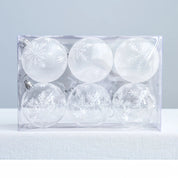 Snöglobskulor | Hängande julkulor med glans 7