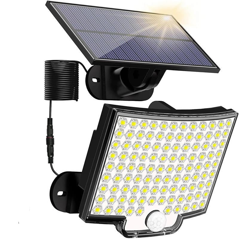Solar Lights Outdoor Motion Sensor LED Wall Light Waterproof for Garden & Pathway 0