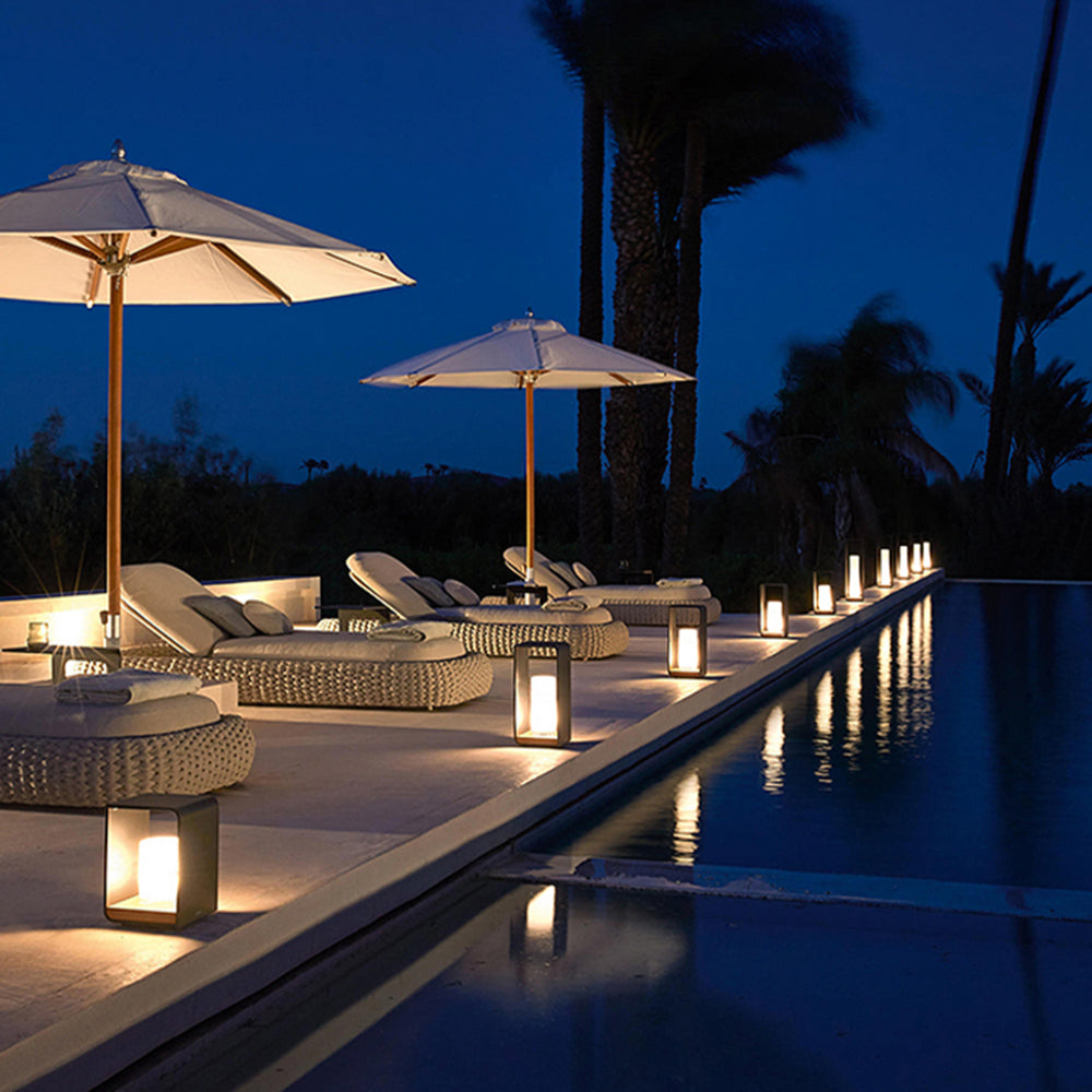 Solenergi Utomhuslampa med Minimalistisk Design för Hållbar Utebelysning - Weather Resistant Trädgårdslampa 10