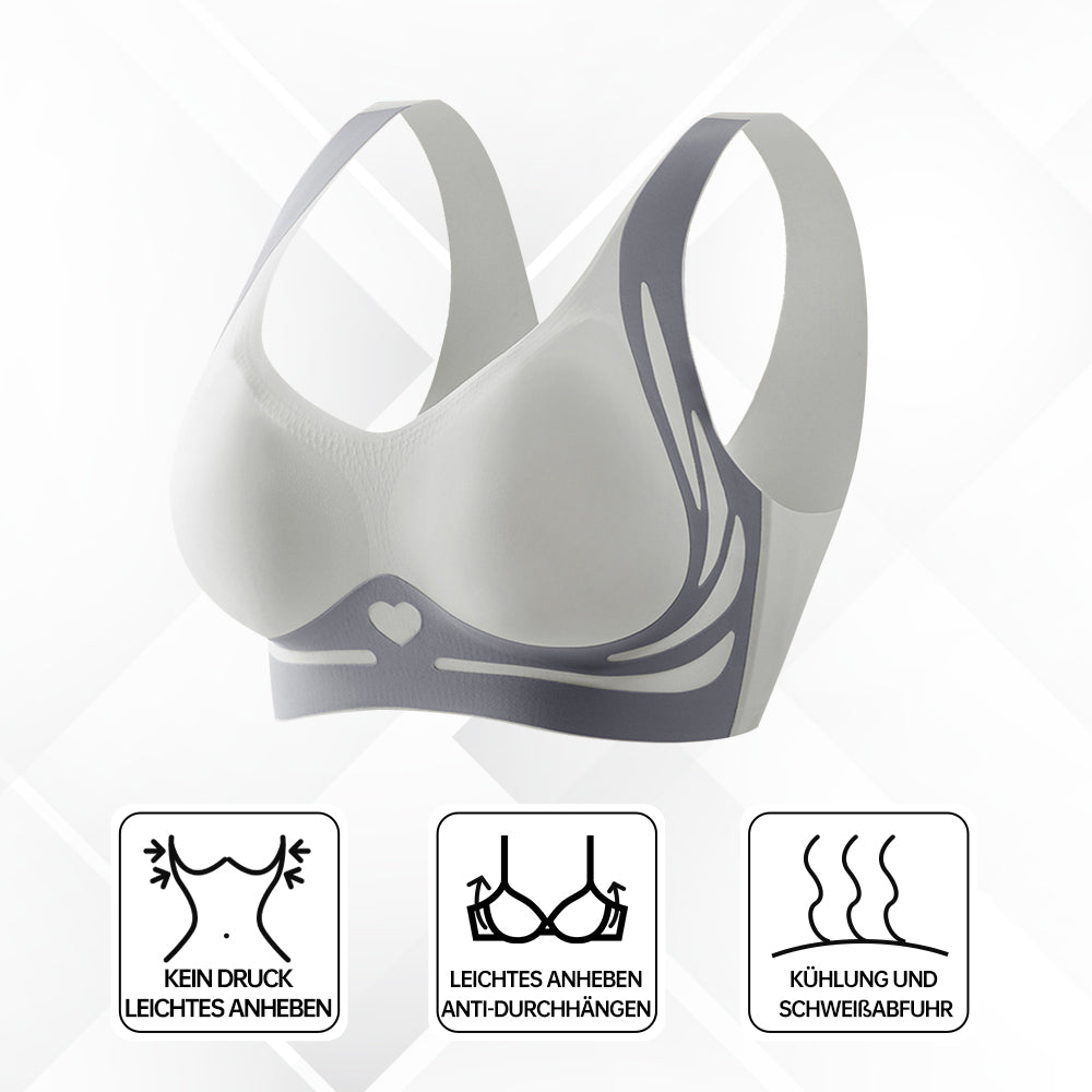 Sömlös komfortlyftande bh – Ergonomiskt stöd utan bygel 9