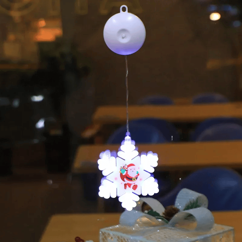 SparkleLights | Snöflingestjärna LED-lampa för juldekoration 35