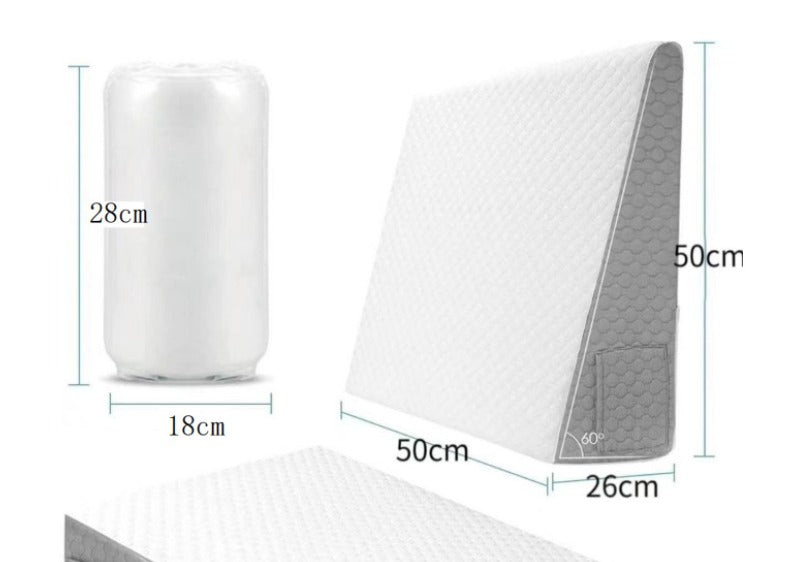 Stor triangulär kilkudde | Justerbart skum för syrainflöde, ryggsmärtor och återhämtning efter operation 2