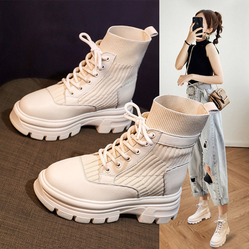 Stylish Women's Boots with Orthopedic Arch Support for Comfortable Wear 1