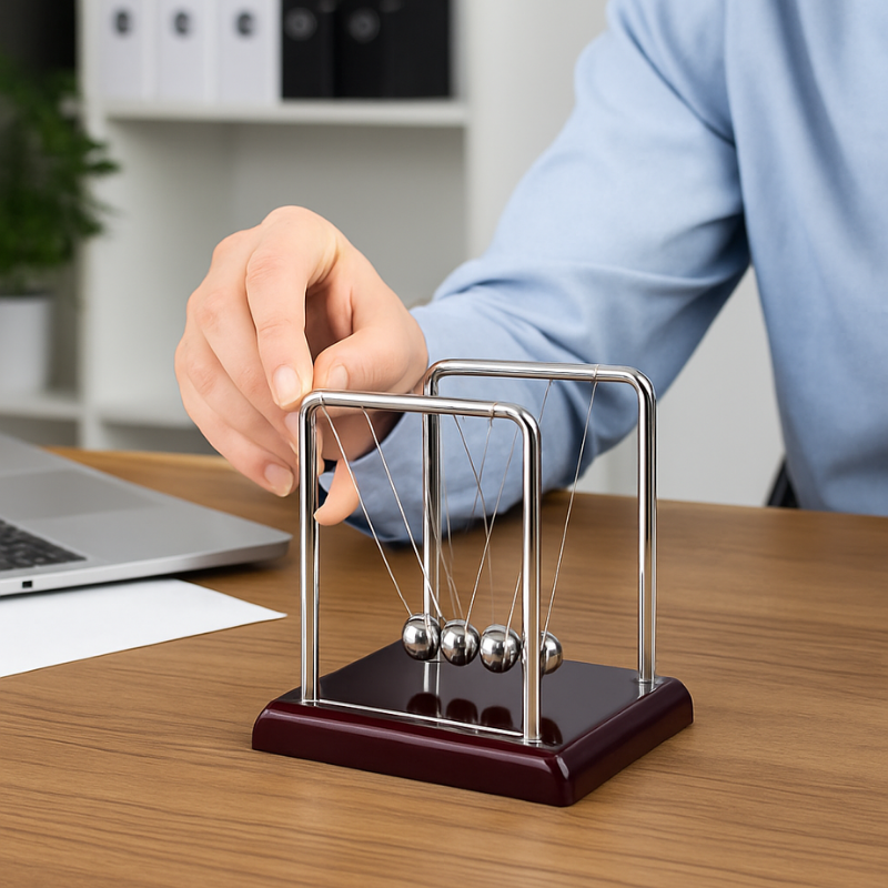 SwingLogic Skrivbordstillbehör för Stressreducering och Koncentration – Elegant Design 0