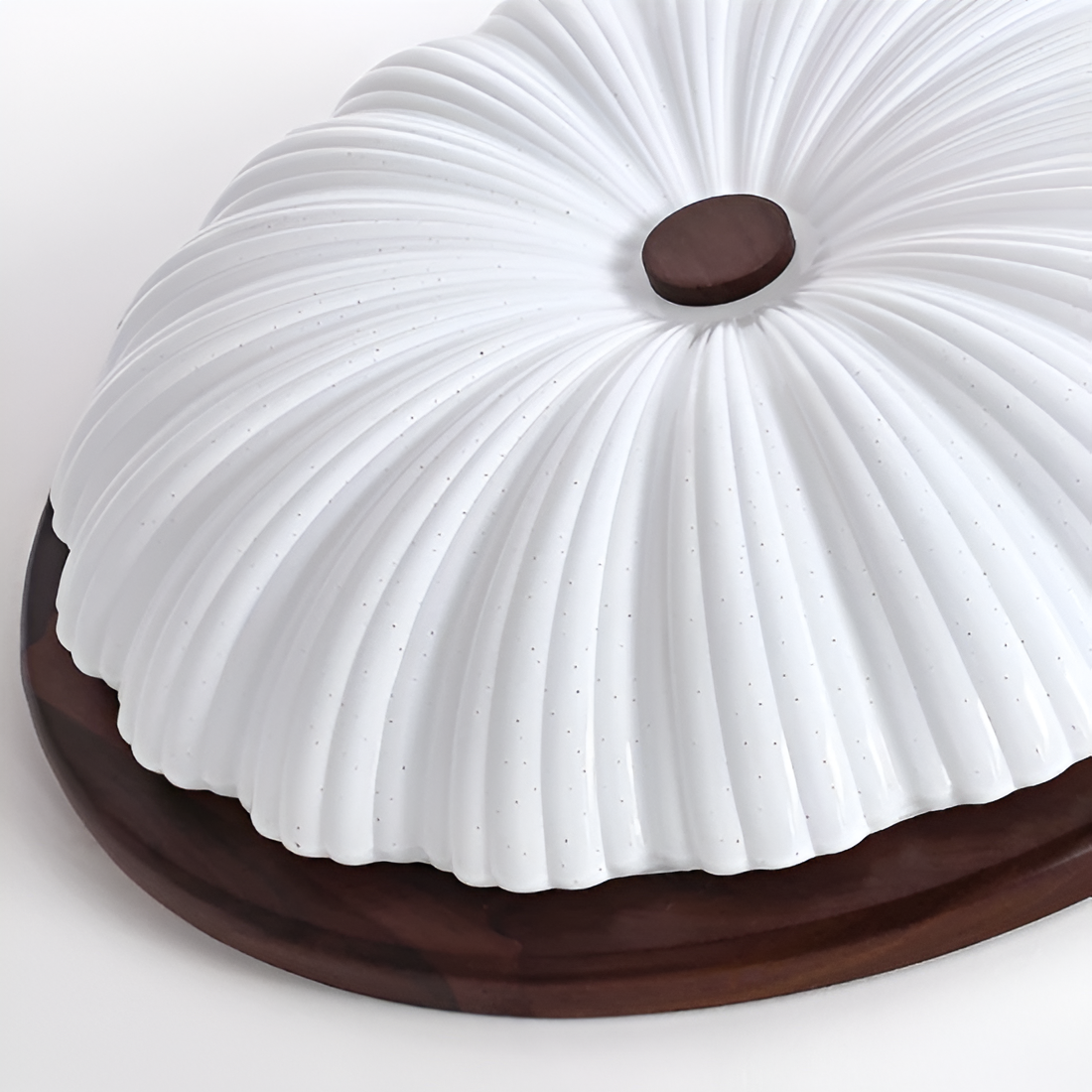 Talena - Amerikansk vintage trä retro LED taklampa 5