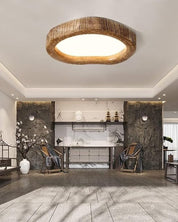 Tavora - Halo taklampa i massivt trä 4