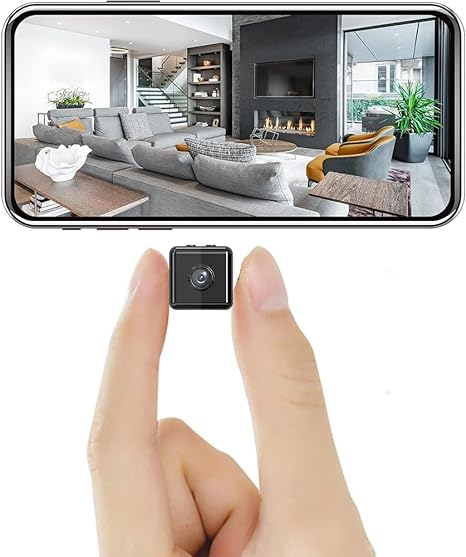 Trådlös 1080p WiFi-övervakningskamera för inomhus- och utomhusbruk - Smart Home-kompatibel, väderbeständig design 0
