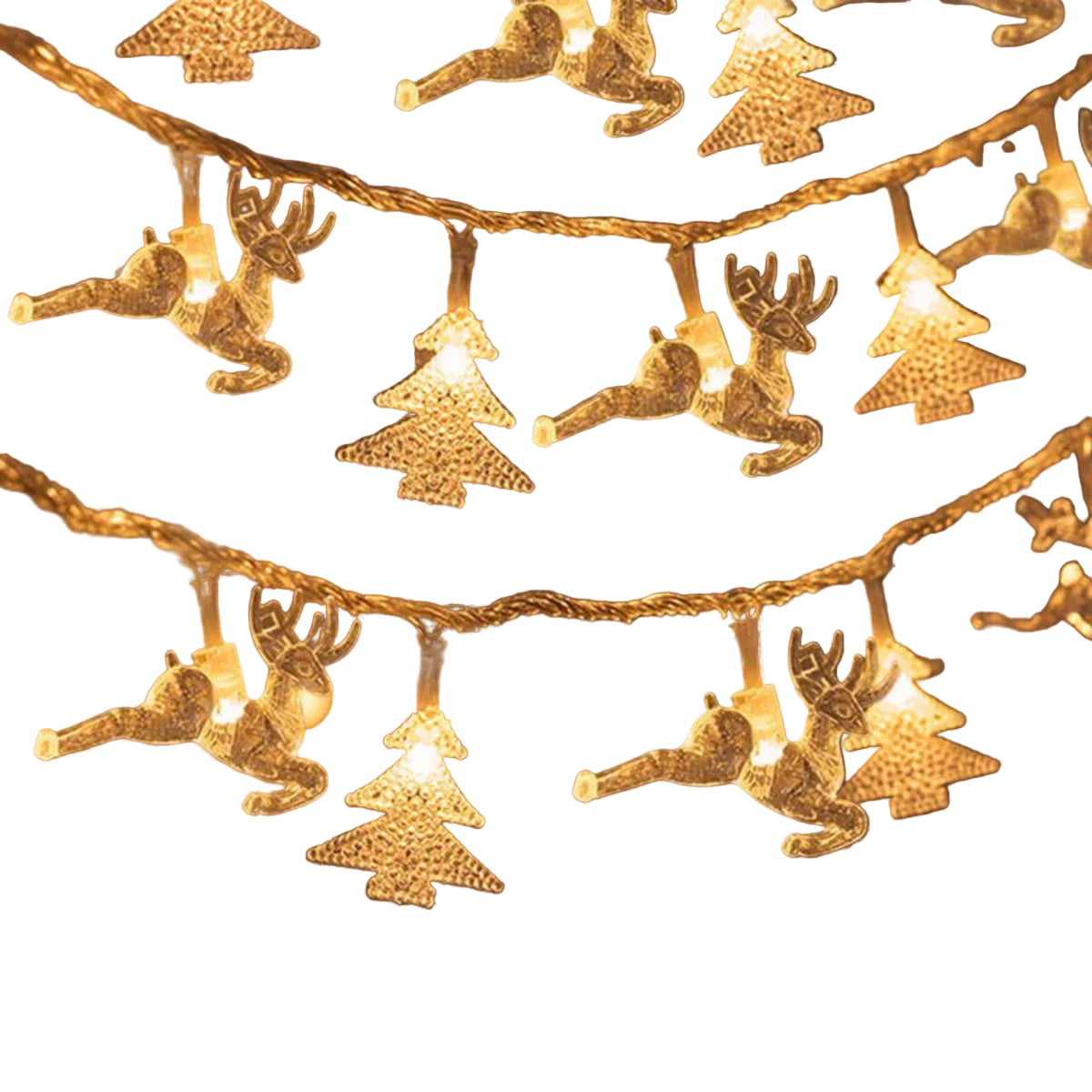 TwinkleStar – Varma LED-ljusslingor för julgransdekoration 4