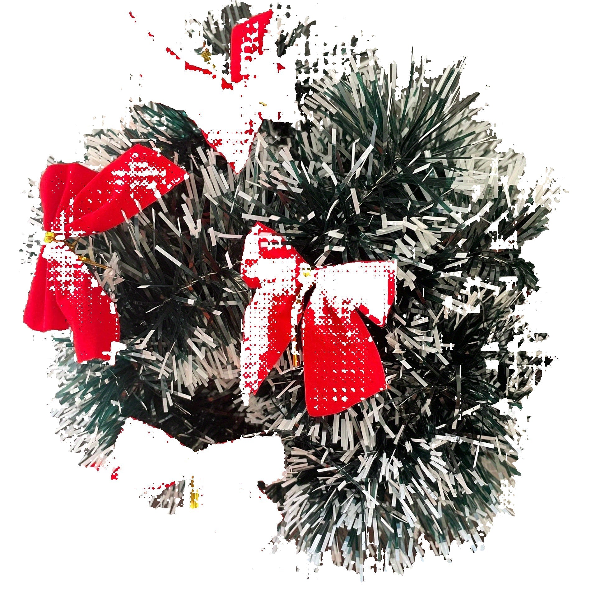 TwinkleTinsel – 2-delat LED-julslingset för inomhus- och utomhusbruk 0