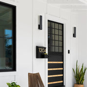 Väderbeständig Utomhusvägglampa med Modern Design – Hållbar och Energieffektiv LED-Belysning, 30 cm Hög 5