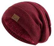 Varm vintermössa med fleecefoder - Luna 7