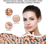 Vattenbesparande högtrycksduschmunstycke med filter – AquaGlow 4