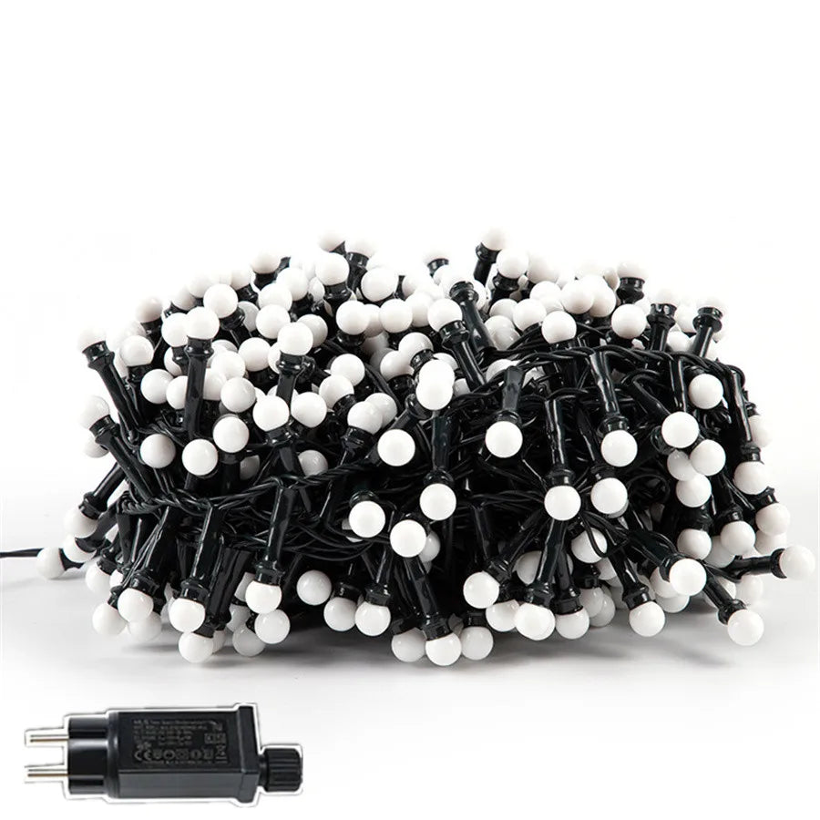 Vattentät LED Ljusslinga för Inomhus och Utomhus – 5m/10m med 8 Lägen 6