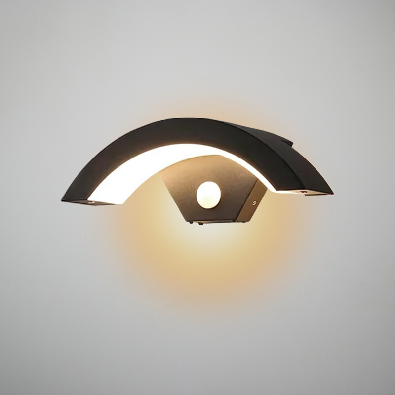 Vattentät LED Utomhuslampa med Rörelsesensor – Modern och Energieffektiv Utebelysning för Säkerhet och Stil 3